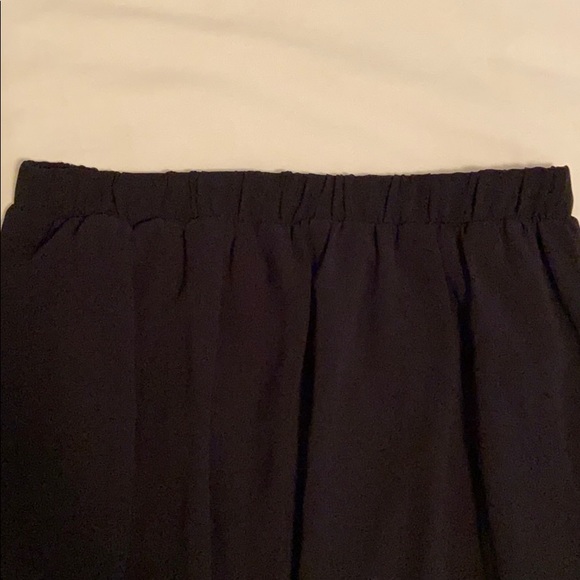 Black Chiffon Maxi Skirt - Picture 5 of 5